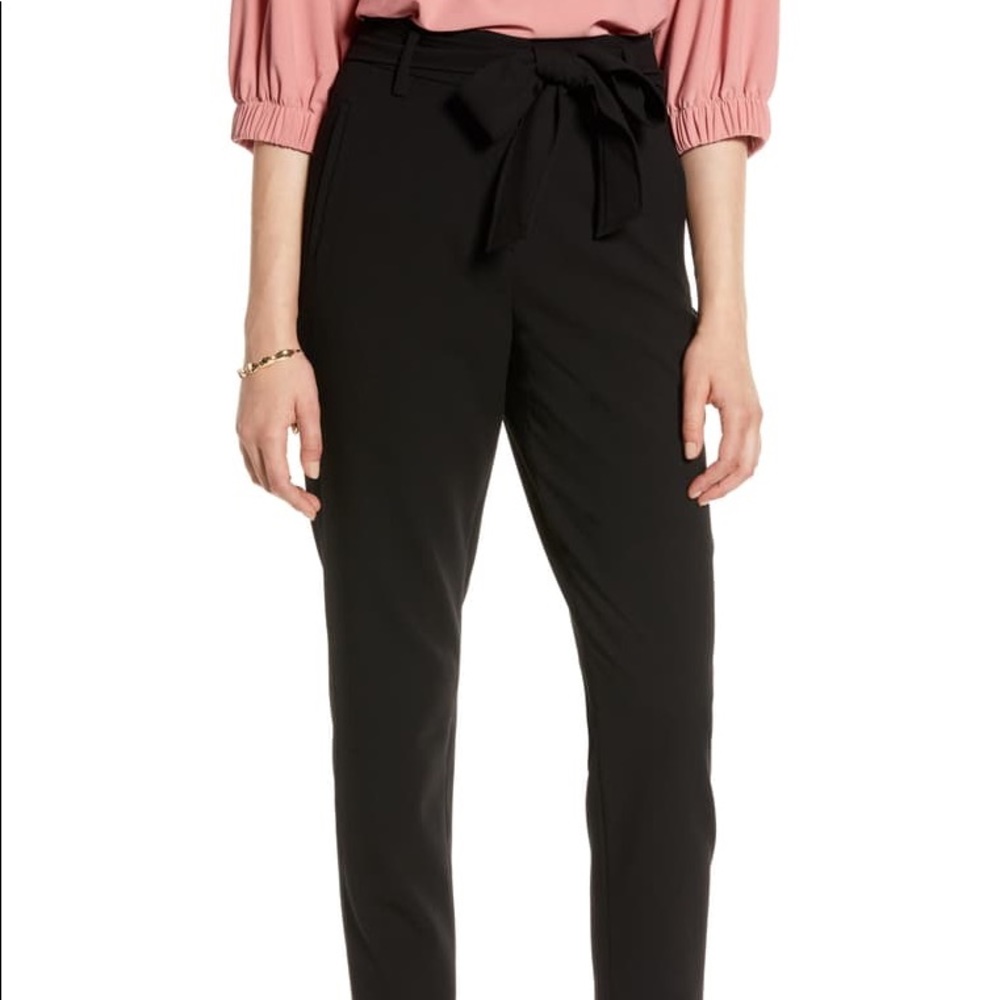 Halogen Tie Waist Twill Pants